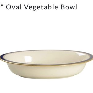 Lenox ‘Jefferson’ China pattern vegetable bowl in pristine condition